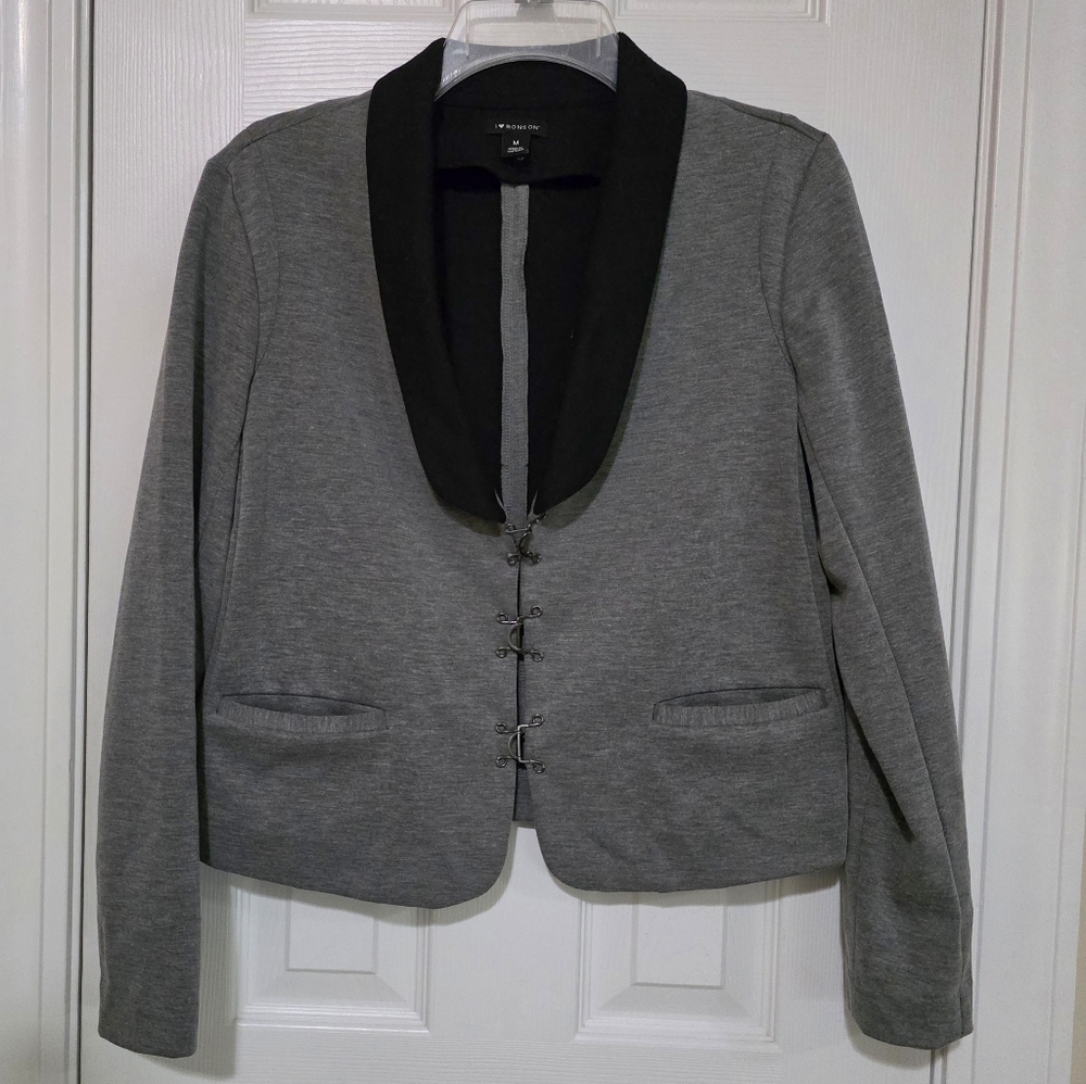 I ♥ Ronson Grey And Black Blazer